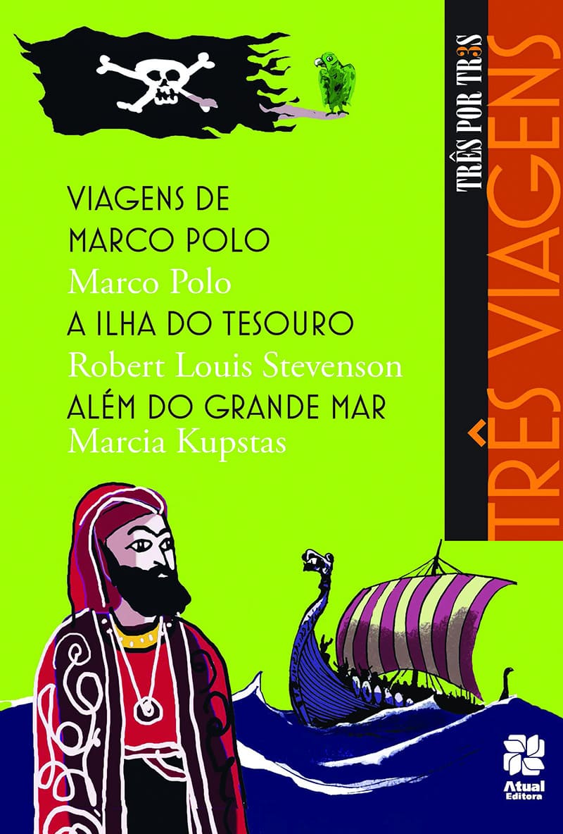 Três Viagens - Viagens De Marco Polo / A Ilha Do Tesouro / Além Do Grande Mar
