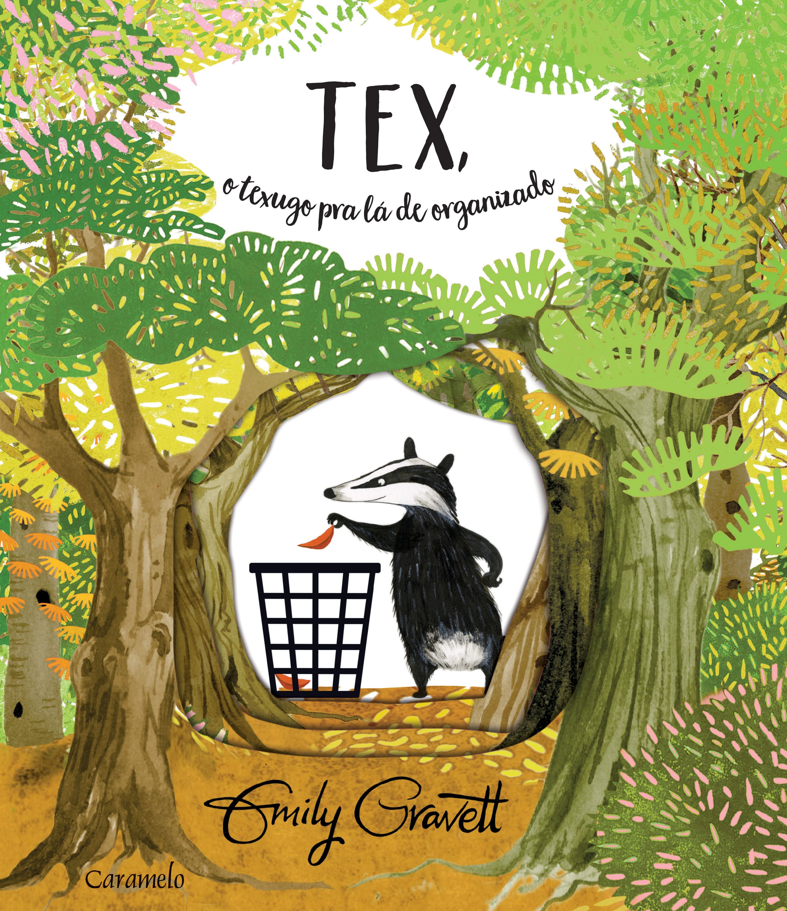 Tex, o texugo pra lá de organizado